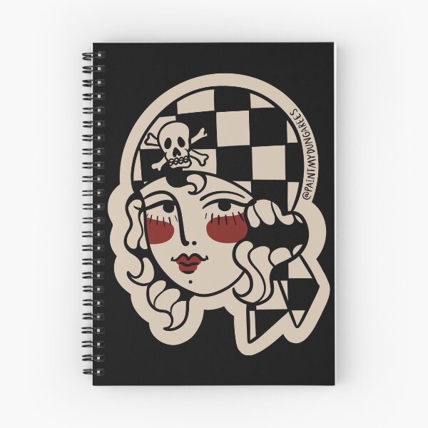 Item preview, Lady Head Traditional Tattoo Flash  designed and sold by Rebecca Murray.