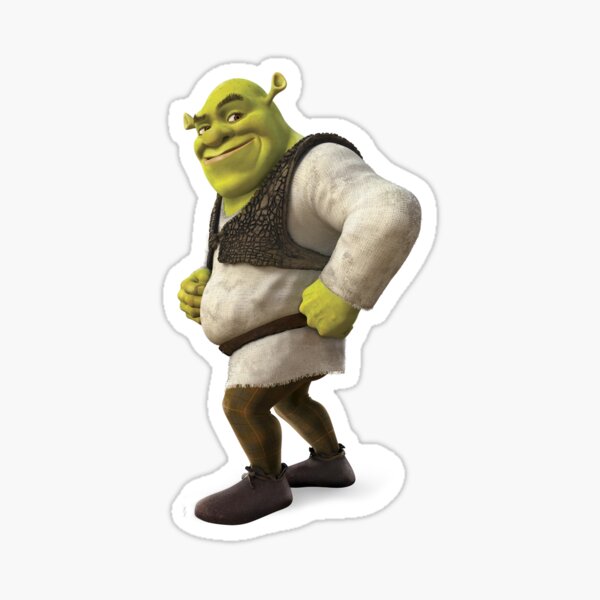 Shrek T pose | Sticker