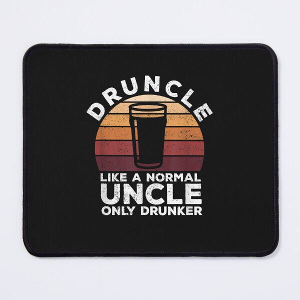 Item preview, Mens Druncle Funny Saying Vintage Drunk Beer Drinking Uncle Gift designed and sold by SeppeGoffin.