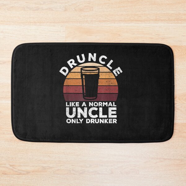 Item preview, Mens Druncle Funny Saying Vintage Drunk Beer Drinking Uncle Gift designed and sold by SeppeGoffin.