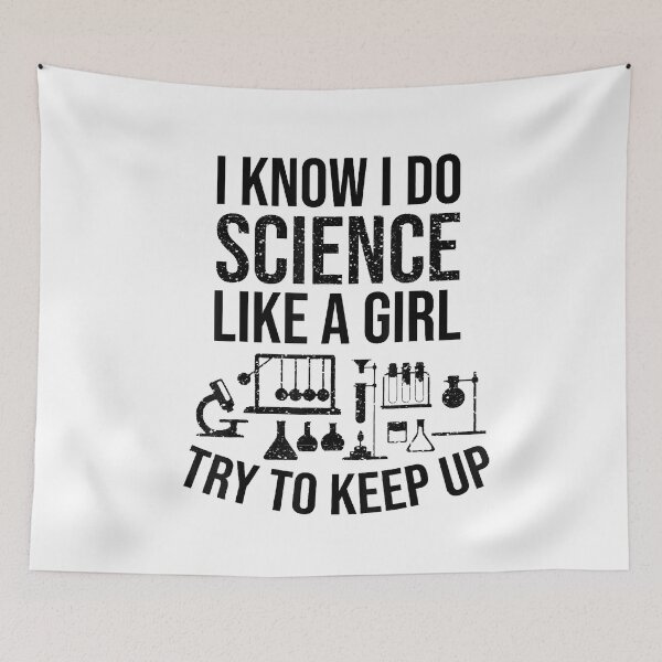 Item preview, Funny Know Science Like A Girl Cool Scientific Studies  designed and sold by BrettPorter2612.