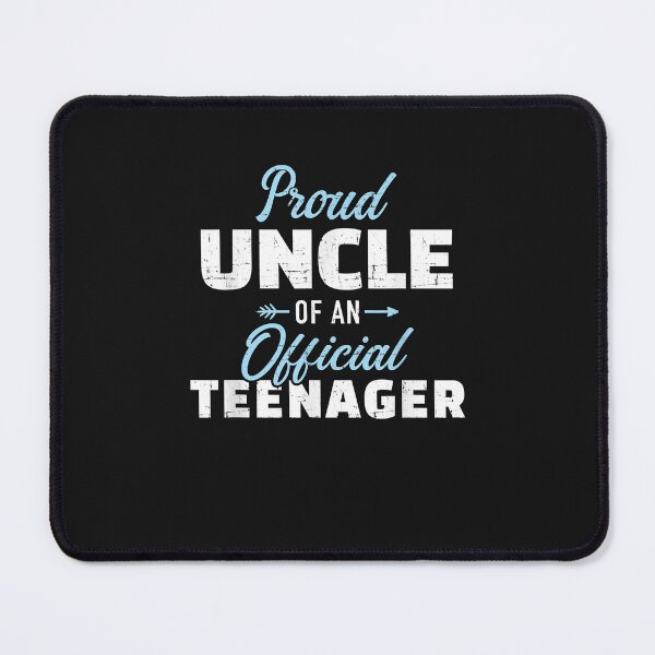 Item preview, Mens Proud uncle of a teenager 13th birthday designed and sold by SeppeGoffin.
