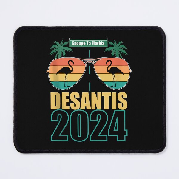 Item preview, Desantis 2024 Escape To Florida Sunglasses Flamingos Vintage Tank Top designed and sold by maverickbott.