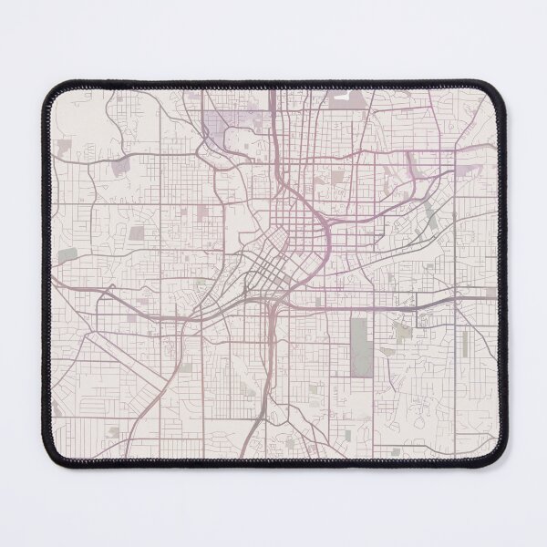 Item preview, Atlanta Map, Atlanta City, Atlanta Georgia USA  designed and sold by TheRedFinch.