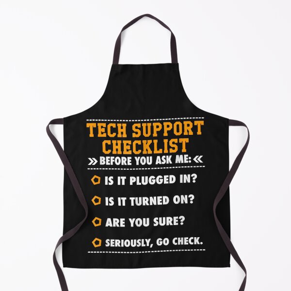 Item preview, Funny Tech Support Checklist Gift Tech Support Definition designed and sold by BrettPorter2612.