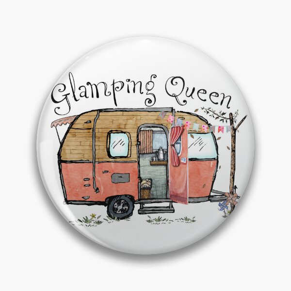 Item preview, Glamping Queen designed and sold by UnicornFlamingo.
