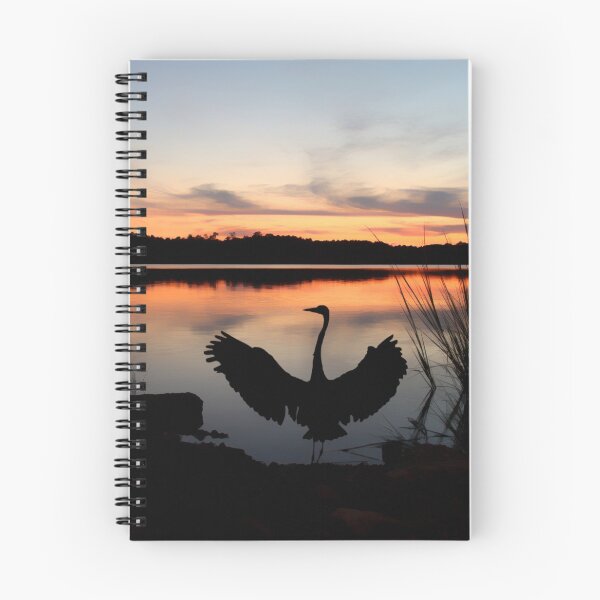 Item preview, Heron At Sunset designed and sold by AJackson.