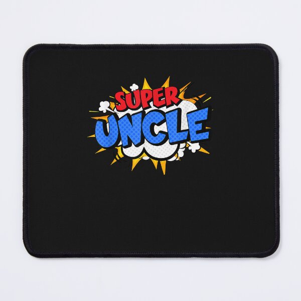 Item preview, Mens Super Uncle Funny Cool Comic Cartoon Hero Graphic designed and sold by SeppeGoffin.