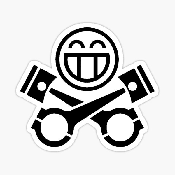 Vista previa del artículo con la obra «JDM PISTON SMILEY», diseñado y vendido por vapenayshXD.