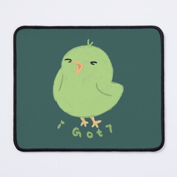 Item preview, igot7 Got7 fans Aghase green baby bird kpop idol merch  designed and sold by Calico Cat.