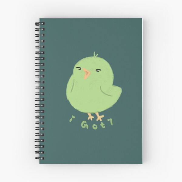 Item preview, igot7 Got7 fans Aghase green baby bird kpop idol merch  designed and sold by Calico Cat.