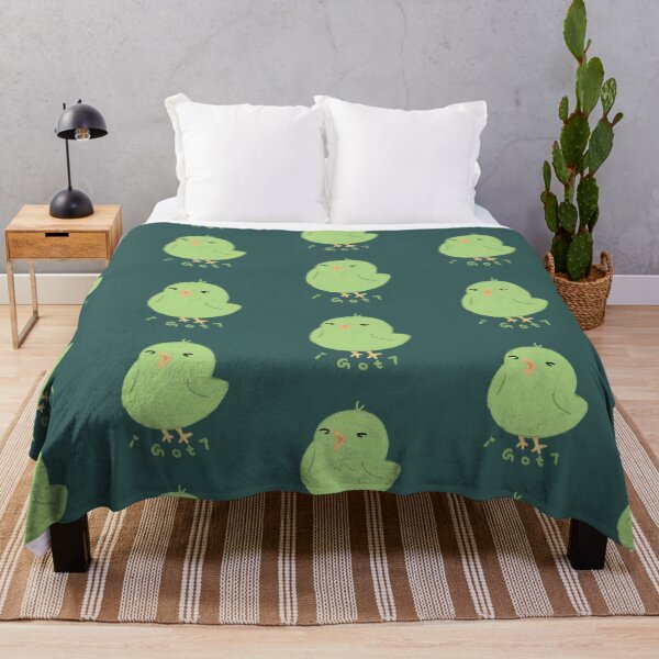 Item preview, igot7 Got7 fans Aghase green baby bird kpop idol merch  designed and sold by Calico Cat.