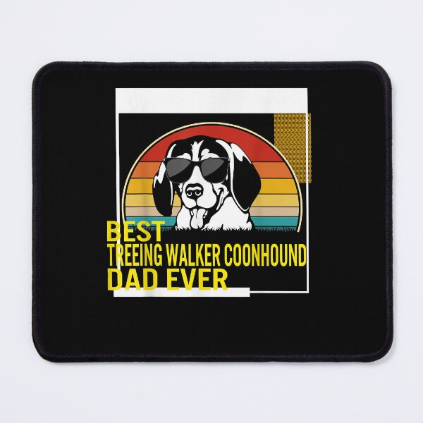 Item preview, Best Treeing Walker Coonhound Dad Ever Father's Day Dog Dad T-Shirt designed and sold by jadynbennionv.