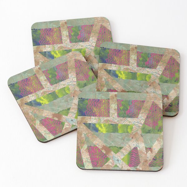 Item preview, Green Layered Maps designed and sold by MaryLOwen85.