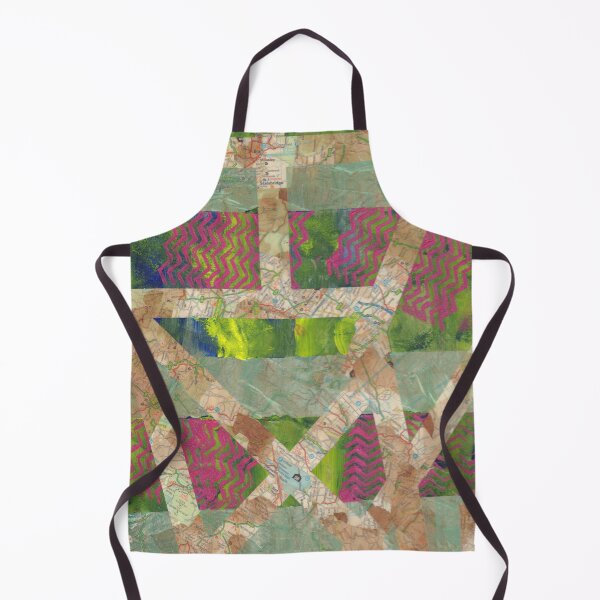 Item preview, Green Layered Maps designed and sold by MaryLOwen85.