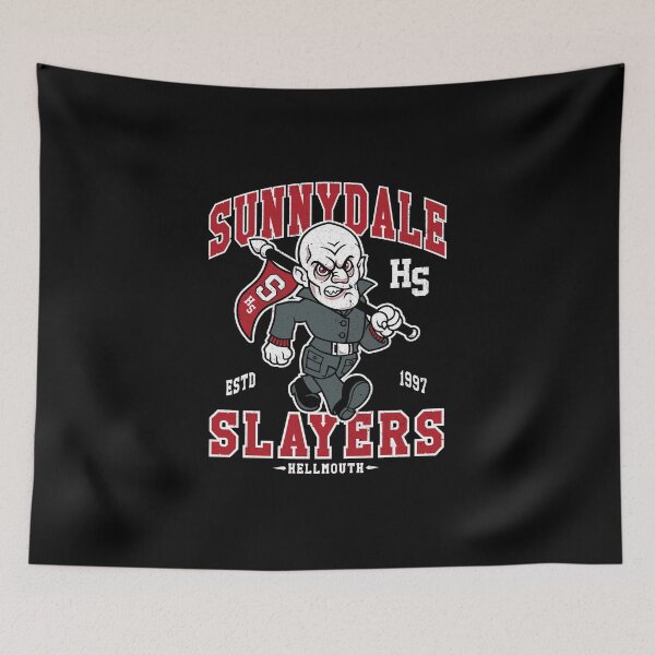 Item preview, High School Vampire Slayer - Vintage Distressed Horror College Mascot designed and sold by Nemons.