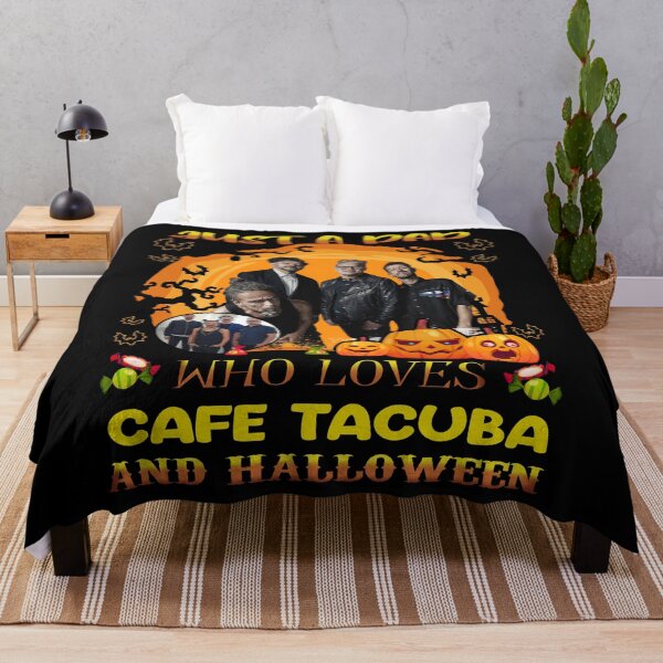 Item preview, Just A Dad Who Loves Tacuba And Halloween designed and sold by RhondaWinning.