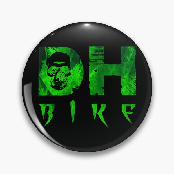 Item preview, DH Bike Skull in Neon Tiles designed and sold by artOfCal013.