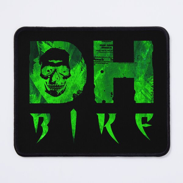Item preview, DH Bike Skull in Neon Tiles designed and sold by artOfCal013.