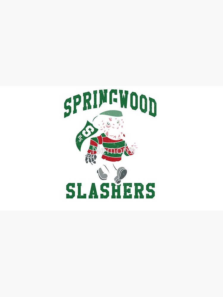 Springwood High School Mascot Vintage Distressed Horror College