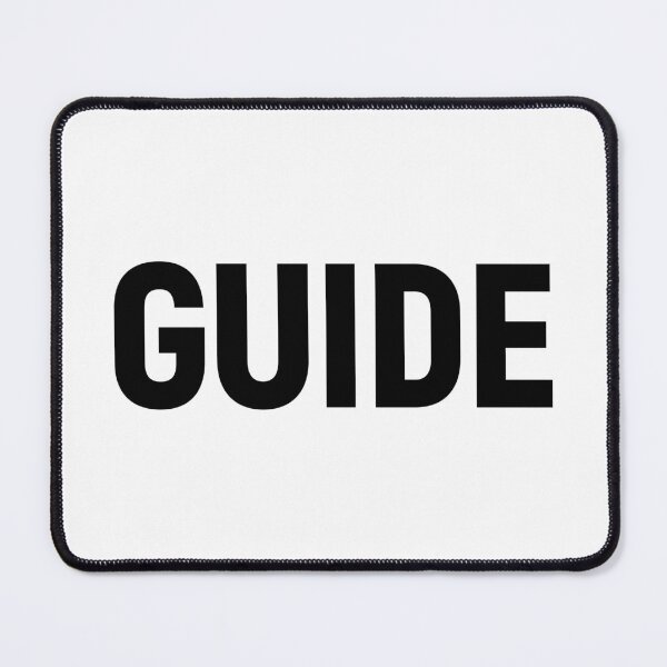 Item preview, Guide (Black Text) designed and sold by STUDIO-72.