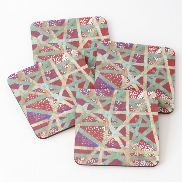 Item preview, Red Layered Maps  designed and sold by MaryLOwen85.
