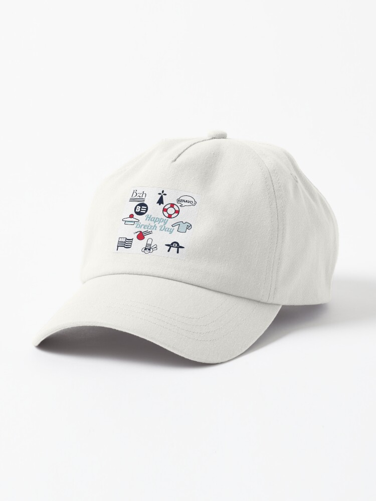 Aperçu 1 sur 7. Casquette avec l'œuvre BRETAGNE créée et vendue par 2G2P.