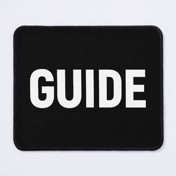 Item preview, Guide (White Text) designed and sold by STUDIO-72.