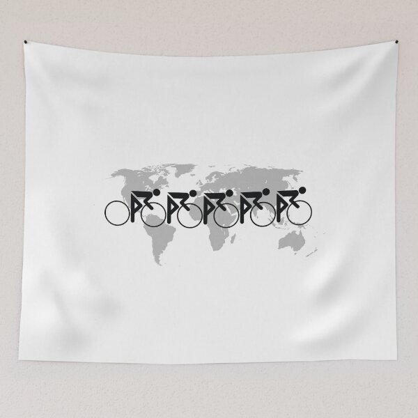 Item preview, The Bicycle Race No 3 Black Repost designed and sold by The Learning Curve Photography.