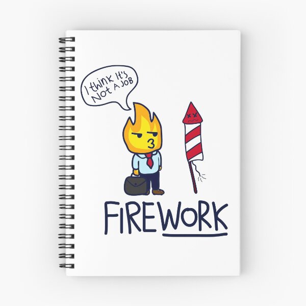 Item preview, Firework and The Job designed and sold by aografz.