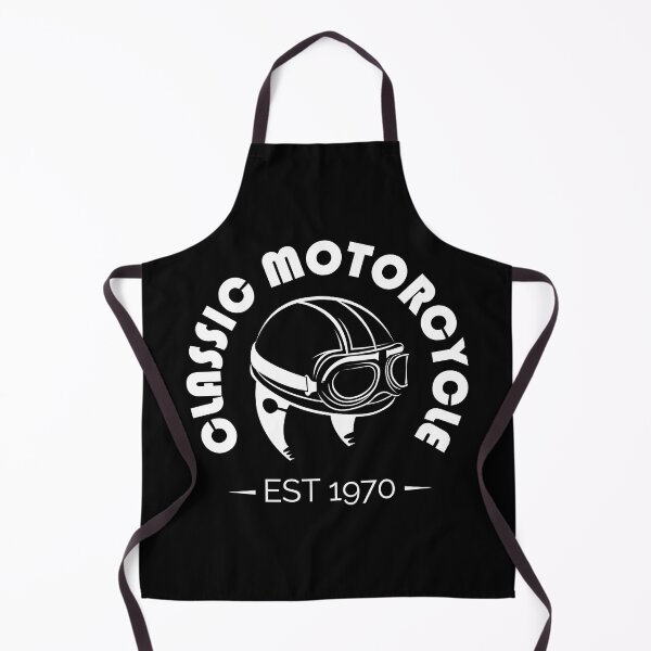 Item preview, Classic motorcycle with helmet in retro style - motorcycle logo designed and sold by AndreMi.