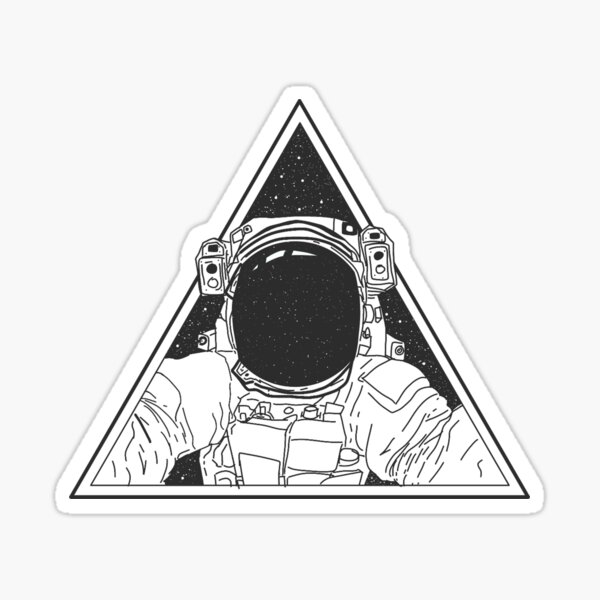 SpaceMan Sticker
