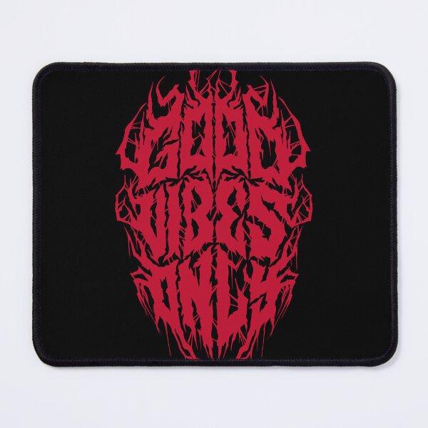 Item preview, Good Vibes Only - Grunge Style Black Metal Logo designed and sold by Nemons.