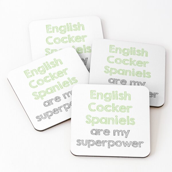 Item preview, English Cocker Spaniels are my superpower designed and sold by Alltooclose.