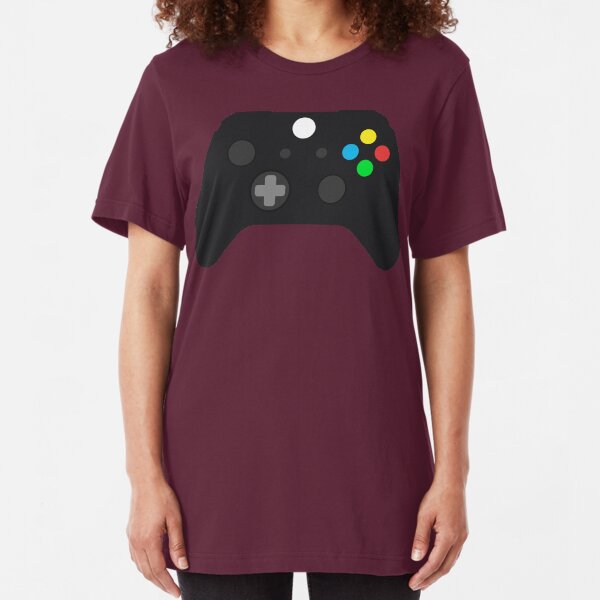 Video Game Console Gamepad Slim Fit T-Shirt