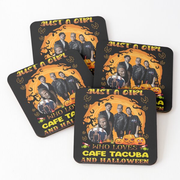 Item preview, Just A Girl Who Loves Tacuba  And Halloween designed and sold by RhondaWinning.