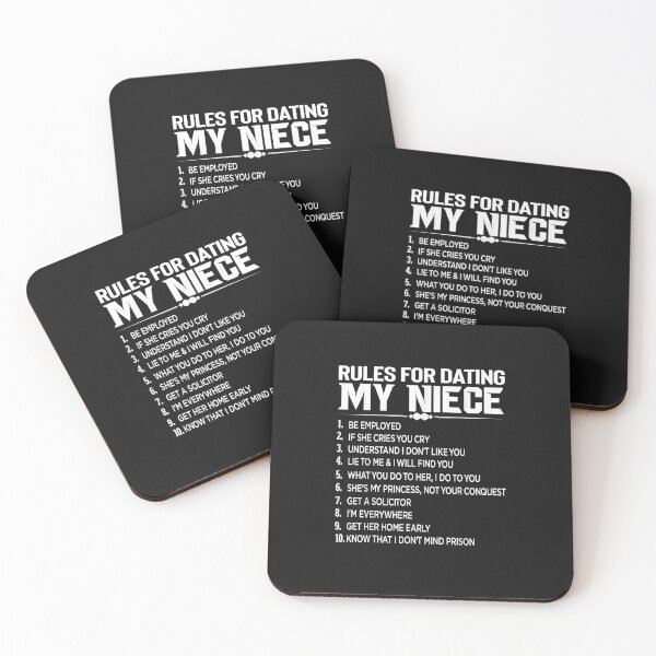 Item preview, Rules Dating My Niece Overprotective Uncle Protective designed and sold by SeppeGoffin.