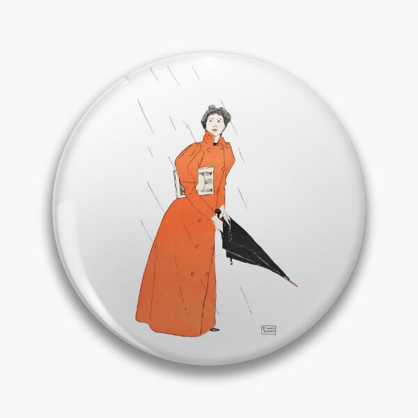 Item preview, Woman Holding Umbrella Poster designed and sold by Nils Petter Stein.