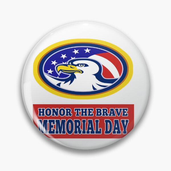 Item preview, Honor the Brave - Memorial Day -  USA bald Eagle designed and sold by davidmurtagh.