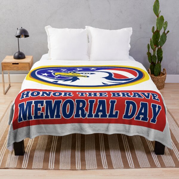 Item preview, Honor the Brave - Memorial Day -  USA bald Eagle designed and sold by davidmurtagh.