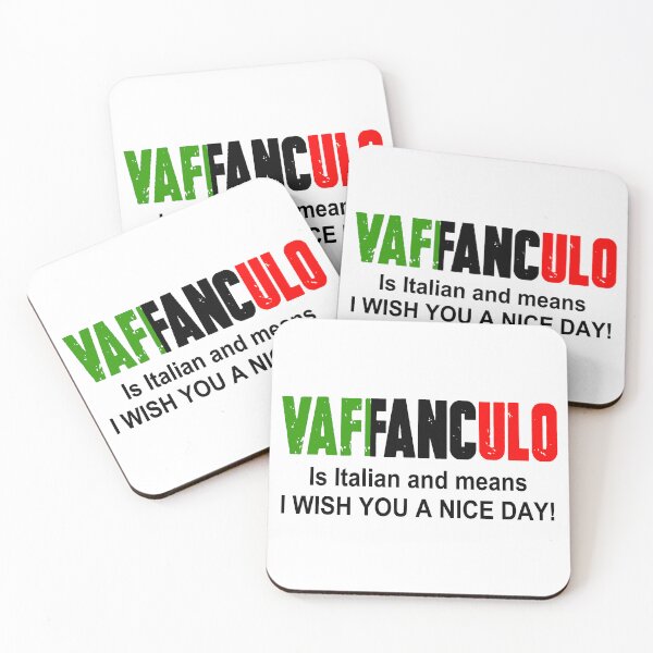 Item preview, VAFFANCULO is Italian and means: I wish you a nice day! designed and sold by urban-design.