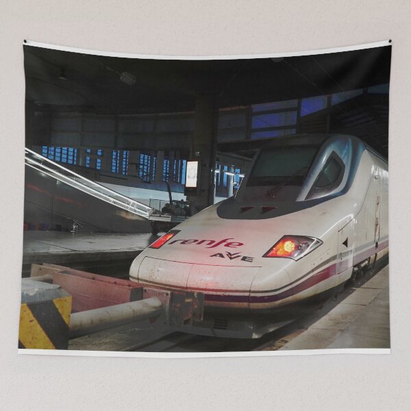 Item preview, TREN - TOPERA - TRAINS - AVE - ALTA VELOCIDAD - RAILWAY - SPAIN - MADRID designed and sold by Tropical Blood.