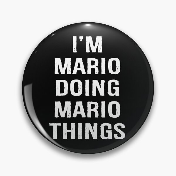Artikelvorschau, Ich bin Mario Doing Mario Things, Namensgeburtstags-Pullover-Hoodie entworfen und verkauft von maverickbott.