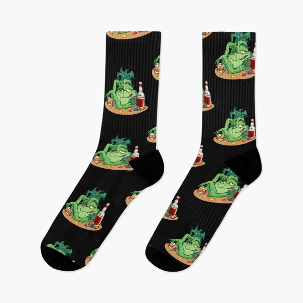Item preview, Grínch Drunk Funny Animated Movie designed and sold by ClothingDC.