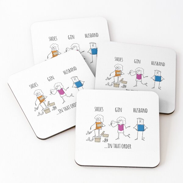 Item preview, SHOES GIN HUSBAND …IN THAT ORDER designed and sold by Creative-Flo.