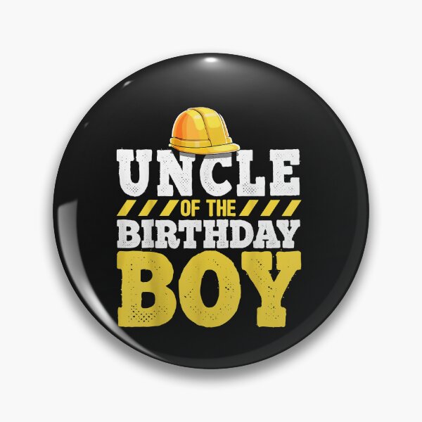 Item preview, Uncle of the Birthday Boy Construction Birthday Party designed and sold by SeppeGoffin.