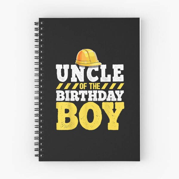 Item preview, Uncle of the Birthday Boy Construction Birthday Party designed and sold by SeppeGoffin.