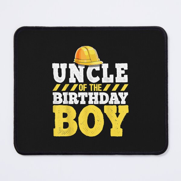 Item preview, Uncle of the Birthday Boy Construction Birthday Party designed and sold by SeppeGoffin.