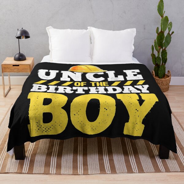 Item preview, Uncle of the Birthday Boy Construction Birthday Party designed and sold by SeppeGoffin.
