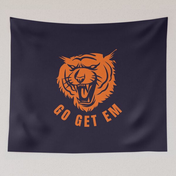 Item preview, Go Get Em - Tiger Head designed and sold by yoshra.